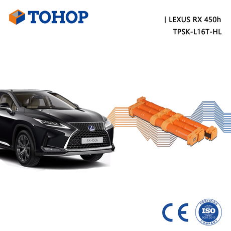 Batterie de voiture hybride Lexus RX 450H 19.2V 6.5AH Remplacement NIMH Cell